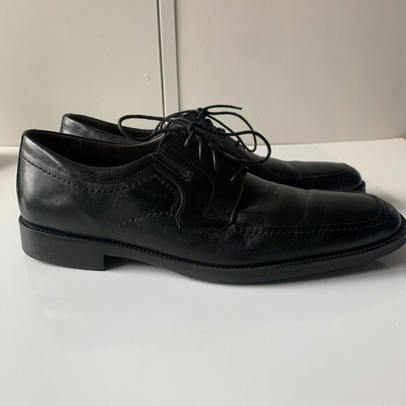 Johnston & Murphy‎ Shuler Oxford Black Leather Dress Shoes Men\'s Sz 10.5 Lace-up main image 8